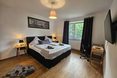 Image de Ecocube Apartment3 Meppen 5pers, Balkon, Küche, Waschmaschine