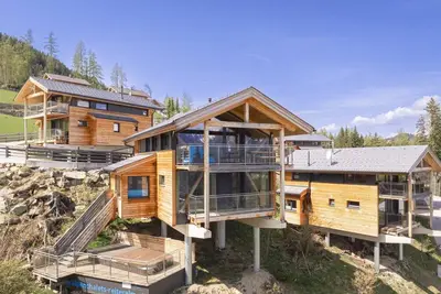 Image de Chalet haut de gamme avec sauna