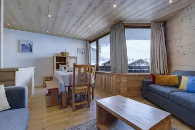 Image de Appartement rénové 2 pièces, proche pistes, balcon