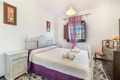 Image de Chambre \"Habitación 7\" avec terrasse partagée, Wi-Fi et climatisation