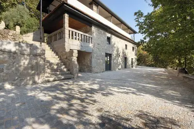 Image de Maison de vacances 'Nature Stone and Villas - Casa 5' vue sur les montagnes, jardin et climatisation