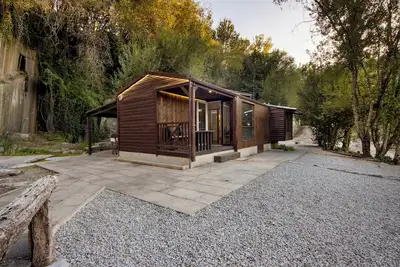 Image de Maison de vacances 'Nature Stone and Villas - Casa 3' vue montagne, terrasse privée et climatisation