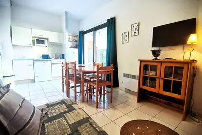 Image de T2 pour 6 personnes à Réallon en rez de jardin Chab8