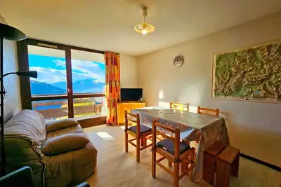 Image de Charmant T3, accès pistes, balcon et Tv, Plan Peisey