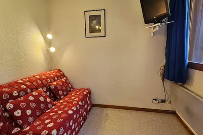 Image de Studio pour 4 avec balcon, proche pistes, animaux admis à Vallandry