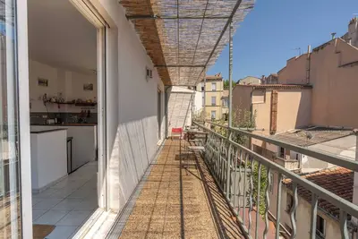 Image de Duplex avec terrasse et vue sur les toits