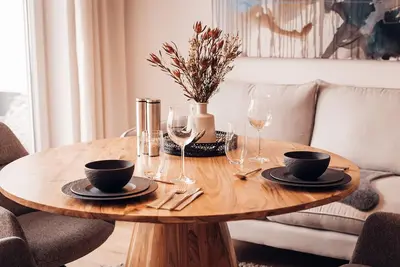 Image de Appartement \"Alpen Art Chalet\" avec vue sur la montagne, jardin partagé et Wi-Fi