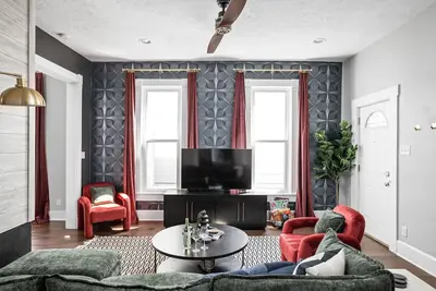 Image de Spacious 4-bedroom house in enchanting Indianapolis with Bbq, Games and FirePit