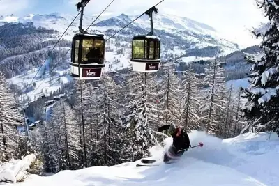 Image de Super appart cocooning pied des pistes point show