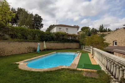 Image de Maison de campagne \"El Calderillo\" avec vue sur la montagne, Wi-Fi et climatisation