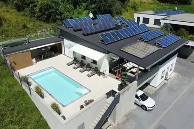 Image de Belle maison de vacances privée avec piscine, Wifi, Tv, patio, vue panoramique et parking