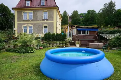Image de Merveilleuse maison de vacances pour 4 personnes avec Wifi, piscine et Tv