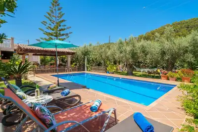 Maison de vacances privée avec Wifi, climatisation, piscine privée, Tv, patio, vue panoramique