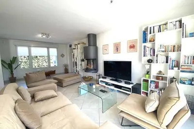 Image de Villa contemporaine à 100m de la plage avec jardin et Wifi