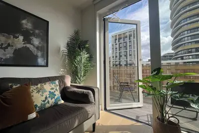 Image de luxury apartment in white city