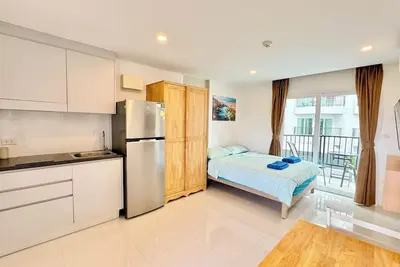 Image de Cozy Studio near the beach, Ac, Wifi, Kitchen, Pools and Fitness
