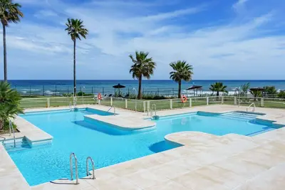 Image de Agréable appartement pour 6 personnes avec climatisation, Wifi, piscine, Tv et terrasse