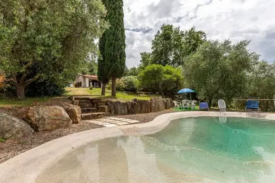 Image de Confortable appartement dans une maison de vacances avec climatisation, Wifi, piscine, Tv, terrasse