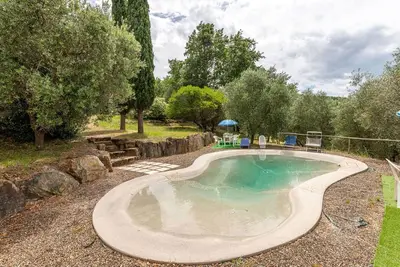 Image de Joli appartement dans une maison de vacances avec Wifi, piscine, climatisation, Tv, terrasse
