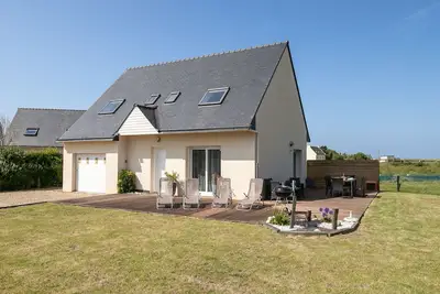 Image de Belle maison de vacances privée pour 6 personnes avec Wifi, Tv, terrasse et parking