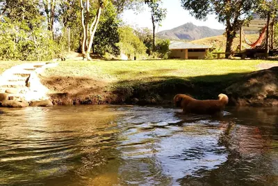 Image de Casa de Campo com Beira rio em Sana