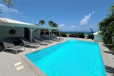 Image de Villa à St François G183 - 4 ch piscine vue mer