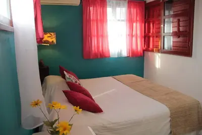 Image de Private room for 4 people. A/C, Tv, Wi-Fi, minibar, kitchen and living. Downtown | Isla Mujeres  #3