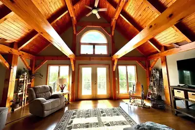 Image de Country Timber Frame Home