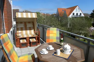 Image de Appartement 'Ferienwohnung Austernfischer Und Co' avec balcon et Wi-Fi