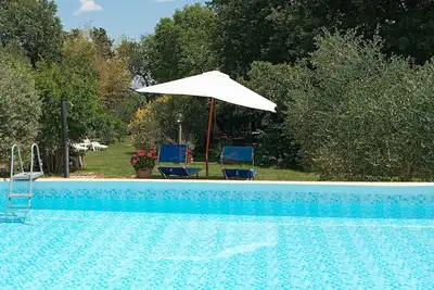 Image de Appartement de vacances \"Casa Vacanze Mongili\" avec piscine privée, balcon et Wi-Fi