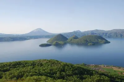 Image de Lake view  log house in Lake Toya