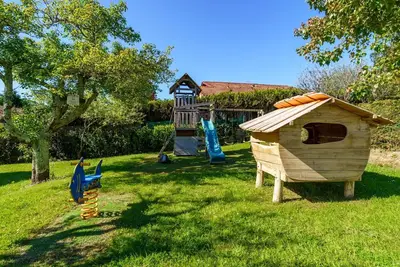 Image de Bel appartement dans une maison de vacances avec Wifi, piscine, Tv, terrasse et parking