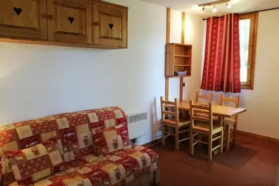 Image de Studio divisible 27m², balcon, proche pistes et remontées