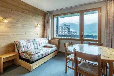 Image de Appartement cosy 2 pièces à Valmorel, 50m des pistes, animaux acceptés