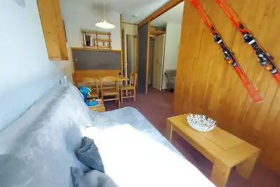 Image de Studio cosy à Valmorel, 100m des remontées, animaux admis