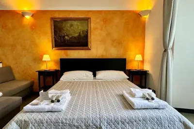 Keys House two-room apartment in the historic center, portoantico, aquarium of Genoa