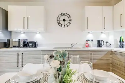 Image de Modern Comfort 2bed flat sleep 8 ppl Town Centre