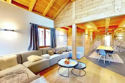 Image de Casa-Le Cherk Chalet 300m2 jacuzzi sauna Vars
