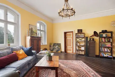 Image de Appartement 'Wohnen Im Alten Rittergut' avec terrasse privée, jardin privé et Wi-Fi