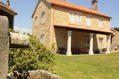Image de Maison rurale 'Marica' avec vue sur la montagne, piscine privée et terrasse privée