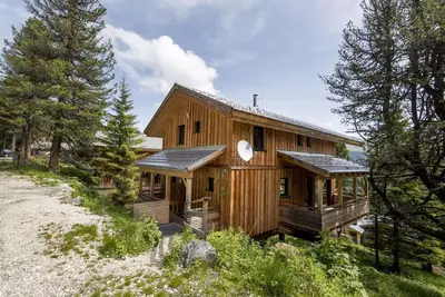 Image de Agréable chalet avec douche hammam