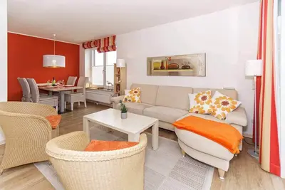 Image de Vacation apartment 120 Hohe Lith in Duhnen with beach chair on the beach