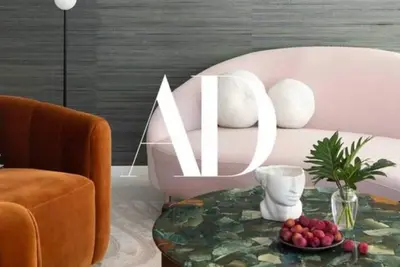 Image de Architectural Digest Midcentury Modern Pool Home