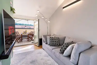 Image de Modern Apartment Double Terrace and Free Parking