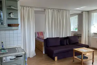 Image de Studio 'Wohnung 1' avec terrasse privée et Wi-Fi