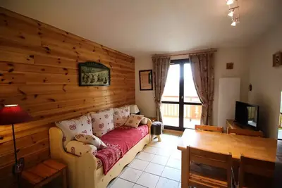 Image de Appartement 2 pièces cabine 6 couchages, à 400m des pistes -  Auris en Oisans