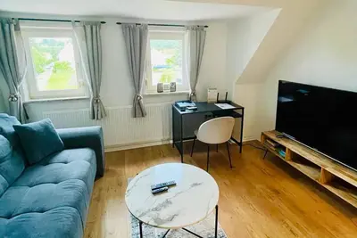 Image de Appartement 'Naturnahe Unterkunft In Schlitz' avec jardin partagé et Wi-Fi
