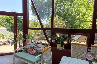 Image de Appartement 'Weinbergsblick' avec terrasse privée, jardin privé et balcon