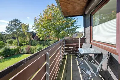 Image de Appartement \"Frieda 4\" avec jardin partagé, balcon et Wi-Fi