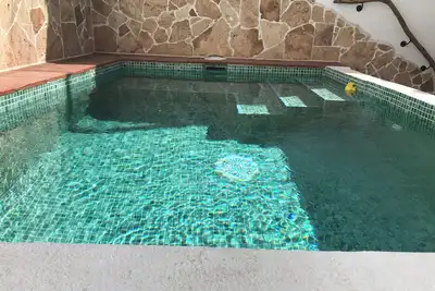 Image de Beautiful apartment private Terrace and plunge pool, metres from beach,